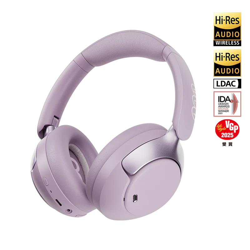 Audífonos QCY H3 PRO Bluetooth 5.3 - Lila