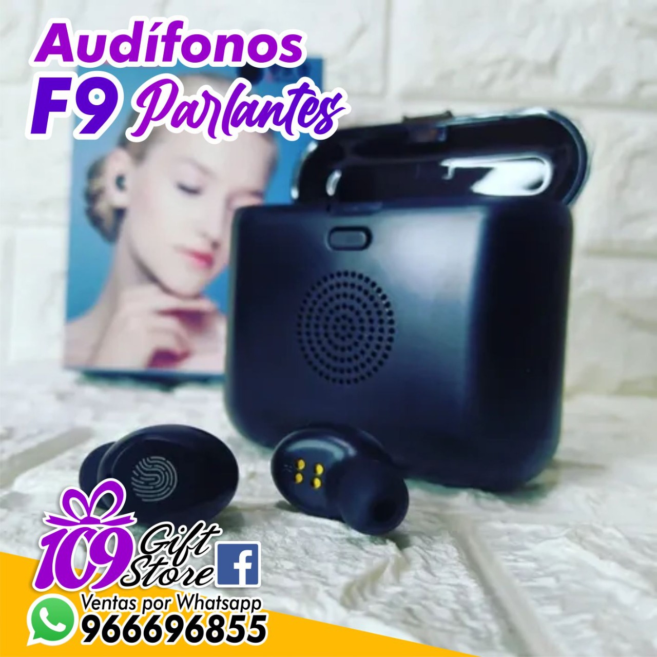 Audífono F9 4 en 1