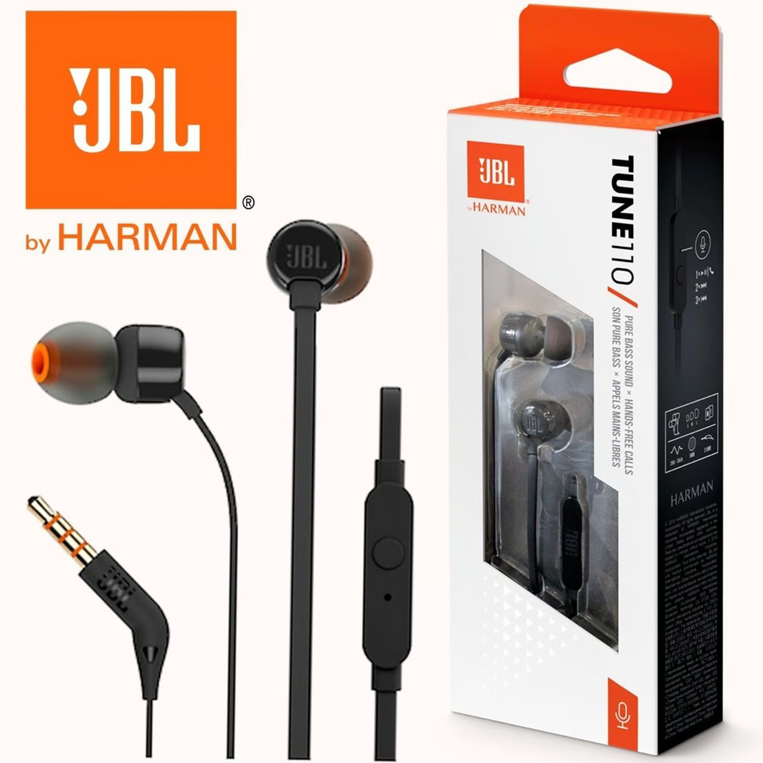 Audifono CB JBL Tune 110 Negro