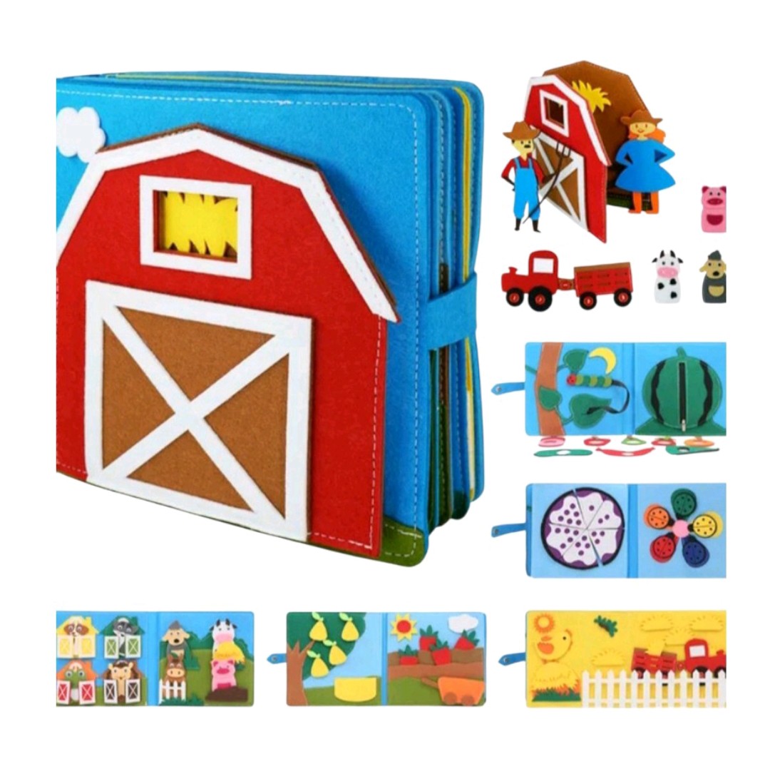 LIBRO MONTESSORI EN LA GRANJA 