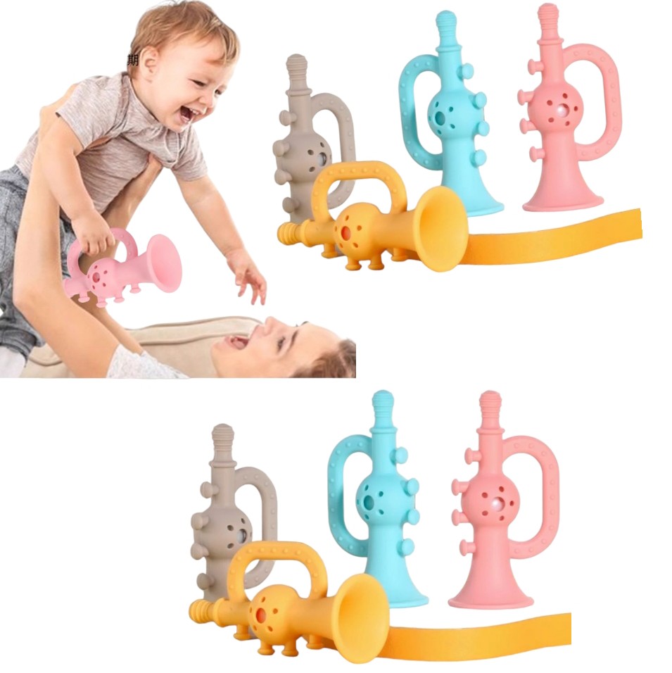 MORDEDOR SILICONA TROMPETA 