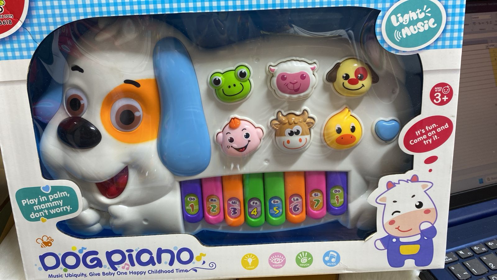 PIANO MUSICAL PERRITO 