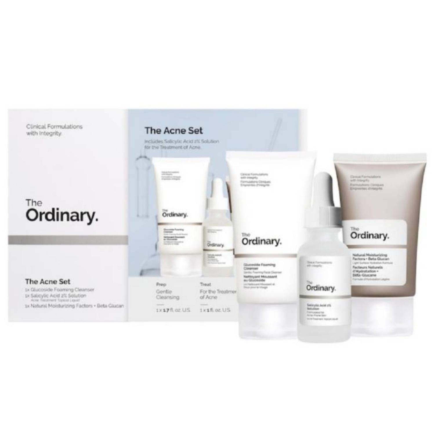 The Acne Set  The Ordinary