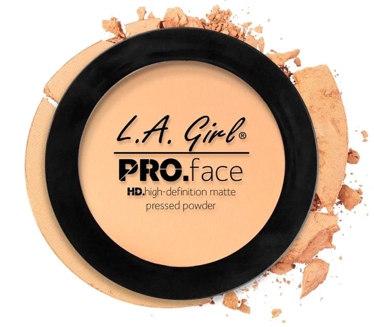 Polvo Compacto Pro. Face Creamy Natural Larga Duración 7gr L.A Girl